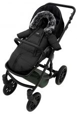 Зимовий конверт Bair North Premium чорний (black noire)